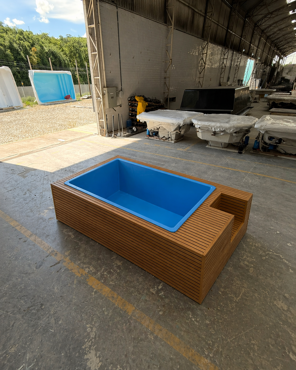 Piscina Nature instalada