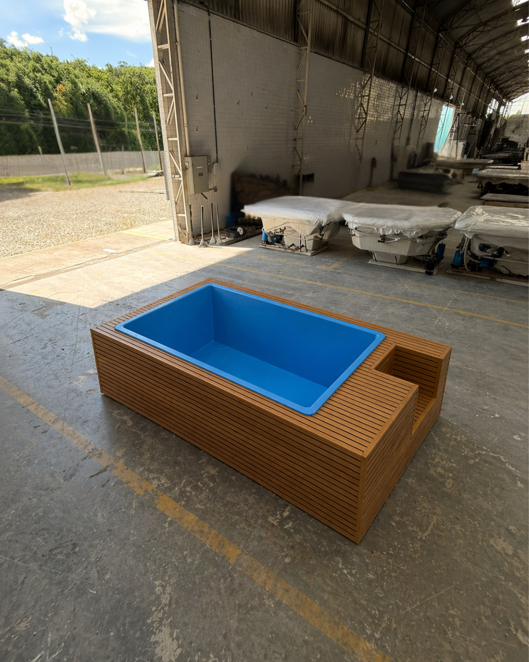 Nature Pool installed